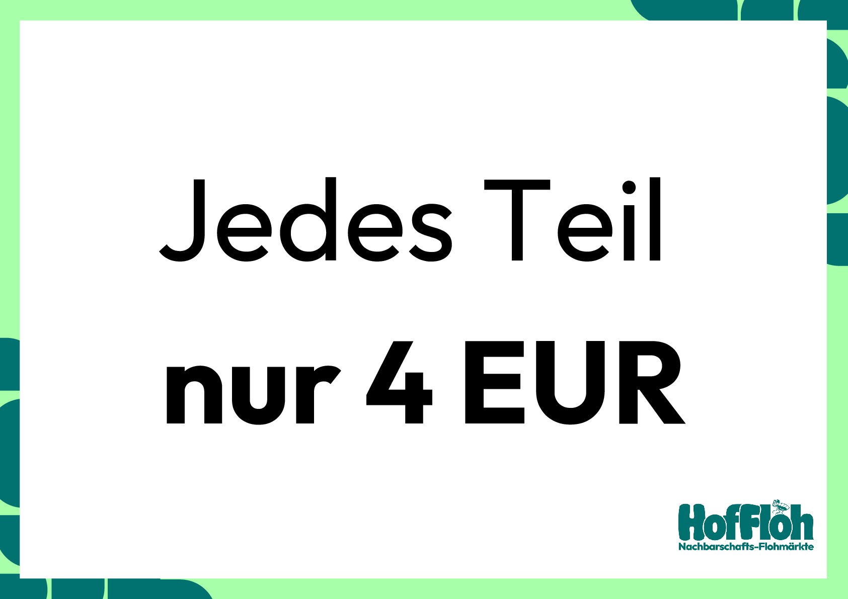 Vorschau: Jedes Teil nur 4 EUR